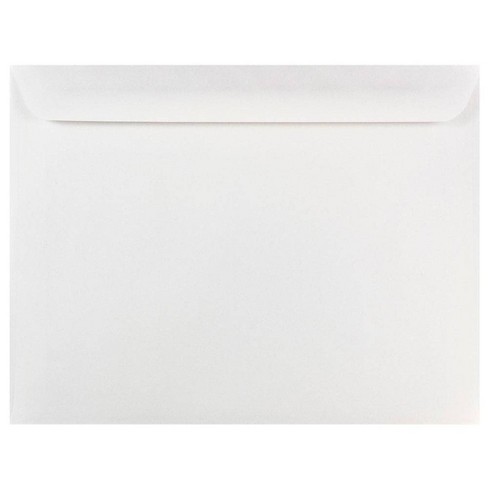 Jumbo - Large Envelope Series 28# White - 100 Limited Papers Open Side 9 x 12 Booklet Envelope 9 x 12 TM 