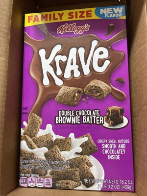 Kellogg's Krave Cereal Snacking - 4.5oz : Target