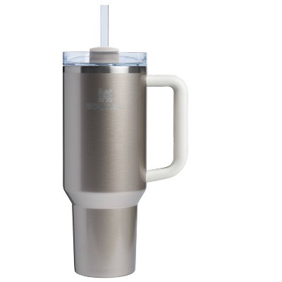 Image of Stanley 40 oz Stainless Steel H2.0 FlowState Quencher Tumbler Honey Talks - e.l.f.: Dishwasher-Safe Drinkware for All Ages