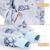 Catalonia Women's Oversized Flannel Blanket Hoodie, Cozy Warm Wearable Plush Fleece Pullover, Soft Lounge Sweatshirt for Home, Outdoor Comfort, Gift - 3 of 4