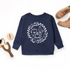 The Juniper Shop SmileyWorld Back To School Checkered Circle  Youth Sweatshirt - 3 of 4