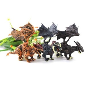 Link Worldwide Ready! Set! Play! Dragon Figurine Puzzles In Hatching Jurrasic Eggs (12 Eggs Per Pack) - 1 of 4