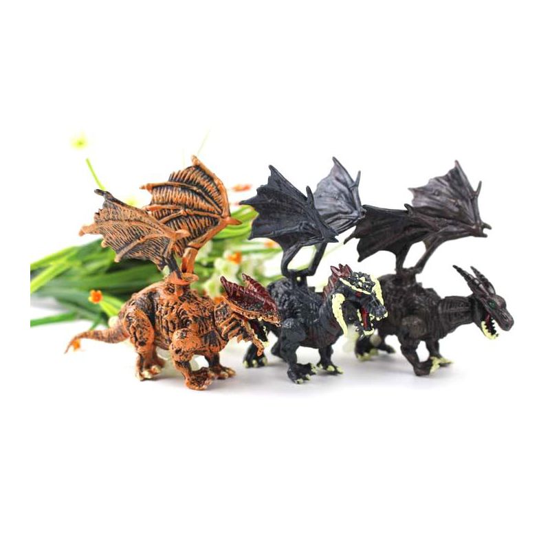Link Worldwide Ready! Set! Play! Dragon Figurine Puzzles In Hatching Jurrasic Eggs (12 Eggs Per Pack), 1 of 6