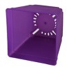 Unique Bargains Coffee Shop Decor Square Plastic Flower Plant Pots 10 Pcs - 3 of 4
