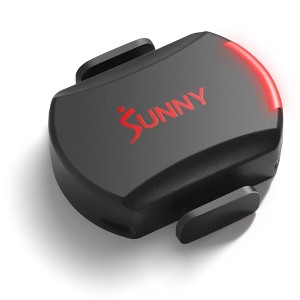 Sunny Health & Fitness Exercise Cycling 2-in-1 Advanced Cadence/RPM + Speed Sensor for Indoor or Outdoor Bikes - CB110S - 1 of 4