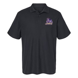 Men's James Madison University Primary Mark Cotton Polo Short Sleeve T-Shirt - 1 of 4