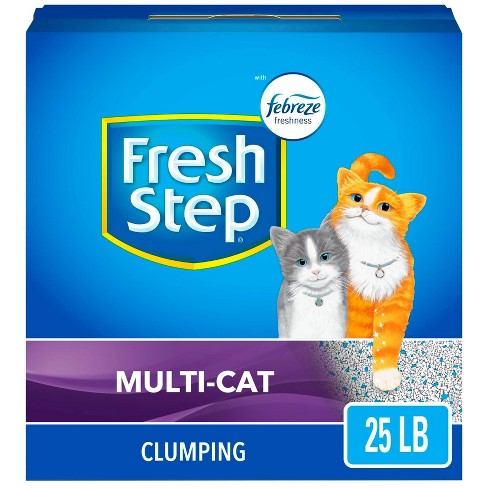 Fresh Step Multi-Cat Scented Litter with the Power of Febreze Clumping Cat Litter  - image 1 of 4