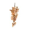 Transpac Synthetic Fabric 28 in. Orange Harvest Warm Wishes Teardrop - 2 of 4