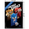 Trends International Sonic The Hedgehog 3 - Hero Trio Framed Wall Poster Prints - 3 of 4
