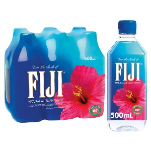 FIJI Natural Artesian Water - 6pk/16.9 fl oz Bottles - 1 of 4