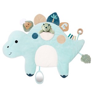 The Peanutshell Tummy Time Mat and Baby Lovey Security Blanket - Dinosaur - 1 of 4