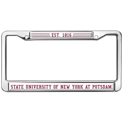 State University of New York at Potsdam Full Size Standard License Plate Metal Frame