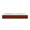 AFI Twin Trundle Bed Walnut: 1 Year Limited Warranty, Wood Frame, Hand-Polished Finish - 3 of 4