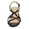 Allegra K Women's Slingback Strappy Kitten Buckle Stiletto Heel Sandals - 3 of 4