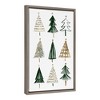 16" x 23" Evergreens I Framed Canvas Wall Art - Amanti Art: Isabelle Z, Modern Decor, Vertical Layout - 2 of 4
