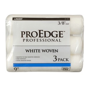 Linzer Pro Edge Woven 9 in. W X 3/8 in. Paint Roller Cover 3 pk (Case of 6) - 1 of 1
