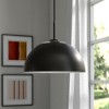 Hudson and Canal 16" Wide Pendant with Metal Shade - 4 of 4