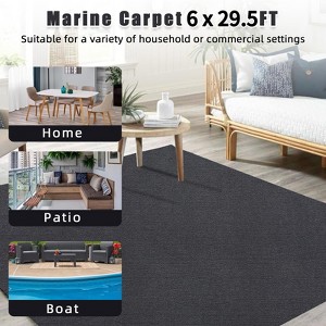 6x23FT Marine Boat Carpet - Waterproof, Non-Slip Outdoor Rug for Deck, Patio, Camping - 1 of 4