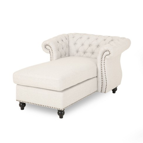 White modern chaise online lounge