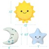 BenBen Sun Plush Toy 12", Set of 3, 7" Stuffed Star and Moon, Cute Plushies Gift, Fun Plush Pillow for Home Décor - 3 of 4