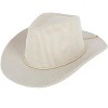 David & Young Women's Courduroy Cowboy Hat with Braided Suede Hat Band - 4 of 4