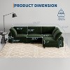 106" Modular Sectional Sofa for Living Room, L Shaped Convertible Sectional Couches, 4-Seater Cloud Couch with 6 Pillows - 2 of 4