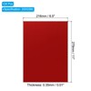 Unique Bargains Scrapbook Invitation Card Reflective Metallic Mirror Board Sheets 24 Pcs - 2 of 4