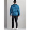 Lars Amadeus Men's Winter Lightweight Detachable Padded Hood Puffer Jackets - 3 of 4