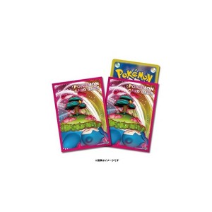POKEMON Pokemon Center Original Card Game Sleeve Snorlax GIGANTAMAX 64 sleeves - 1 of 1