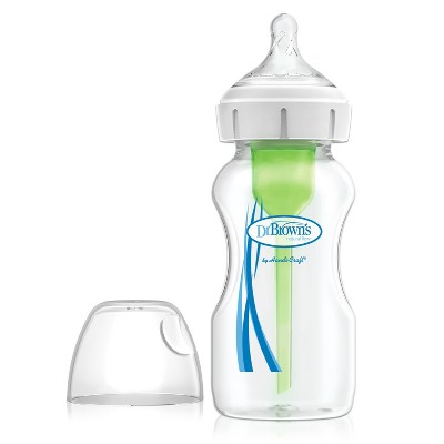 Dr. Brown's Options+ Wide-Neck Anti-Colic Baby Bottle - 9oz