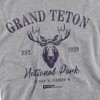 Men's Grand Teton National Park Moose Icon Crewneck Sweatshirt - 2 of 4