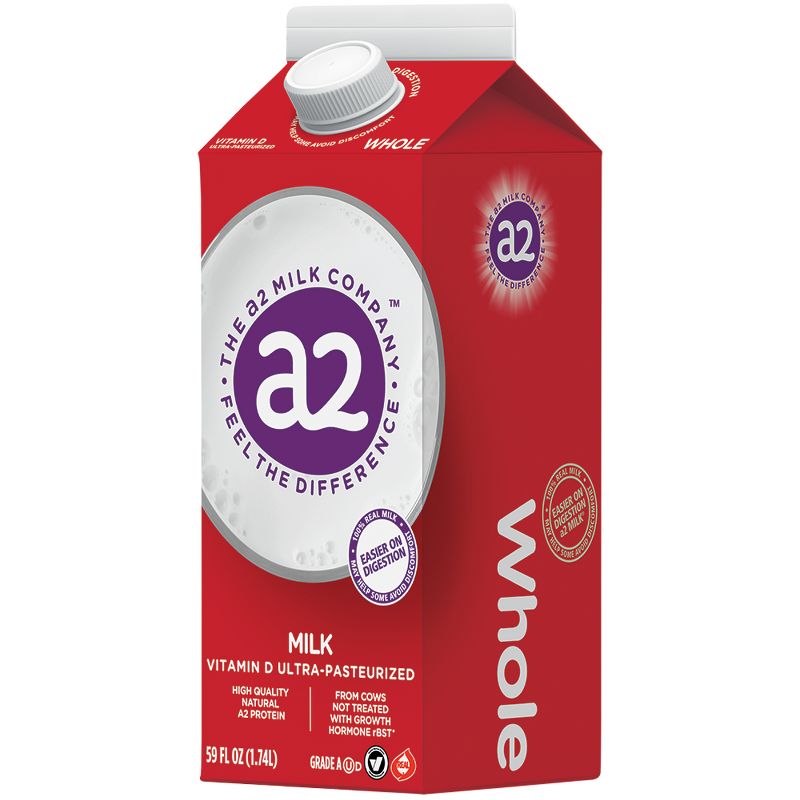 a2 Milk Whole Vitamin D Ultra-Pasteurized - 59 fl oz, 3 of 11
