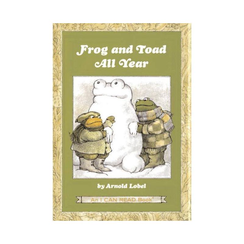 Frog and Toad All Year - (I Can Read Level 2) by  Arnold Lobel (Hardcover), 1 of 2