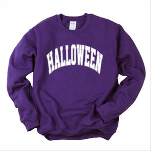 Simply Sage Market Varsity Halloween Sweatshirt - 1 of 4