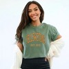 Simply Sage Market Women's Yellowstone Est. 1872 Short Sleeve Garment Dyed Tee - 2 of 4