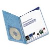 Smead Side Opening PressGuard Report Cover Prong Fastener Letter Blue 81052 - 3 of 3