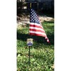 Allied Flag 30 Inch Tall American Cemetary Flag - Officially Licensed - 3 of 3