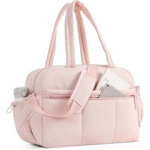 CLUCI Duffle Bag for Travel, Gym Bag for Women, Puffer Tote Small Carry On Bag, 30L Duffle Weekender Bags with Wet Pocket - 1 of 3