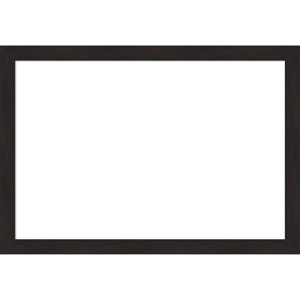 Amanti Art Furniture Espresso Narrow Framed Magnetic Dry Erase Board - 1 of 4