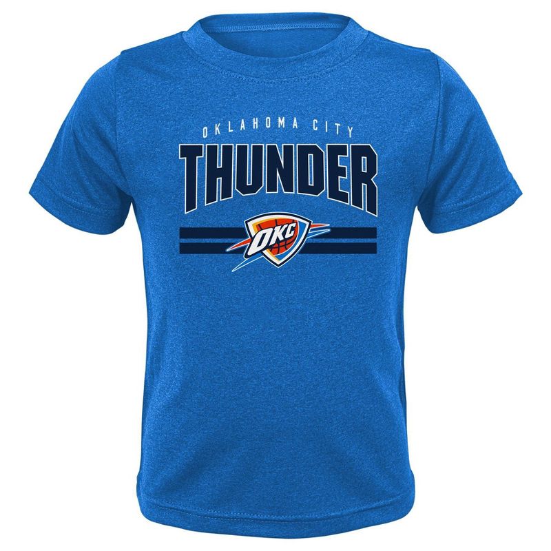NBA Oklahoma City Thunder Toddler Boys&#39; 3pk T-Shirts, 4 of 5