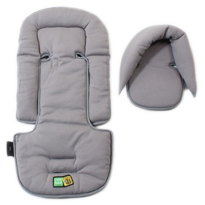Valco Baby Universal Seat Pad and Head Hugger for Strollers, Increases Comfort & Keeps Stroller Clean