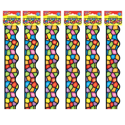 6pk 39' per pack Stained Glass Terrific Trimmers - TREND