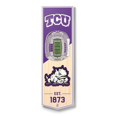 NCAA TCU Horned Frogs 6"x19" Stadium Banner