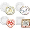 JDICTION 4 Pieces Silicone Large Resin Mold Square Coaster Casting Heart-Shaped Rhombus Shape Coaster Round Shape Epoxy Mold for DIY Resin Making - 4 of 4