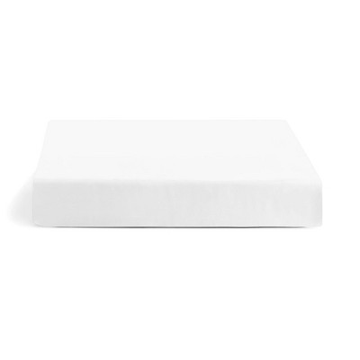 Kickoff 300 Thread Count 100% Organic Bamboo Viscose Fitted Sheet Only, Extra Deep Pocket, Cooling & Breathable, Double Stitching, Bedding Sheet
