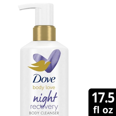 Dove Beauty Body Love Night Recovery Body Wash - Jasmine, Vanilla &#38; Amber Scent - 17.5 fl oz