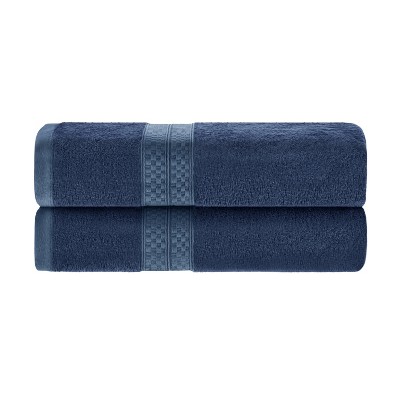 Plush and Absorbent Rayon from Bamboo and Cotton 2-Piece 30" x 54" Bath Towel Set by Blue Nile Mills