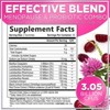 Menopause Supplements for Women Gummies with Black Cohosh, Cranberry 3 Billion CFU Probiotics - 60 Gummies By Hello Lovely! - 2 of 4