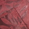 Modern Bohemian Leaves Room Darkening Semi-Blackout Curtains, Set of 2 by Blue Nile Mills - 4 of 4