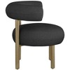 Meridian Furniture,Bordeaux Boucle Fabric Accent Chair - 4 of 4